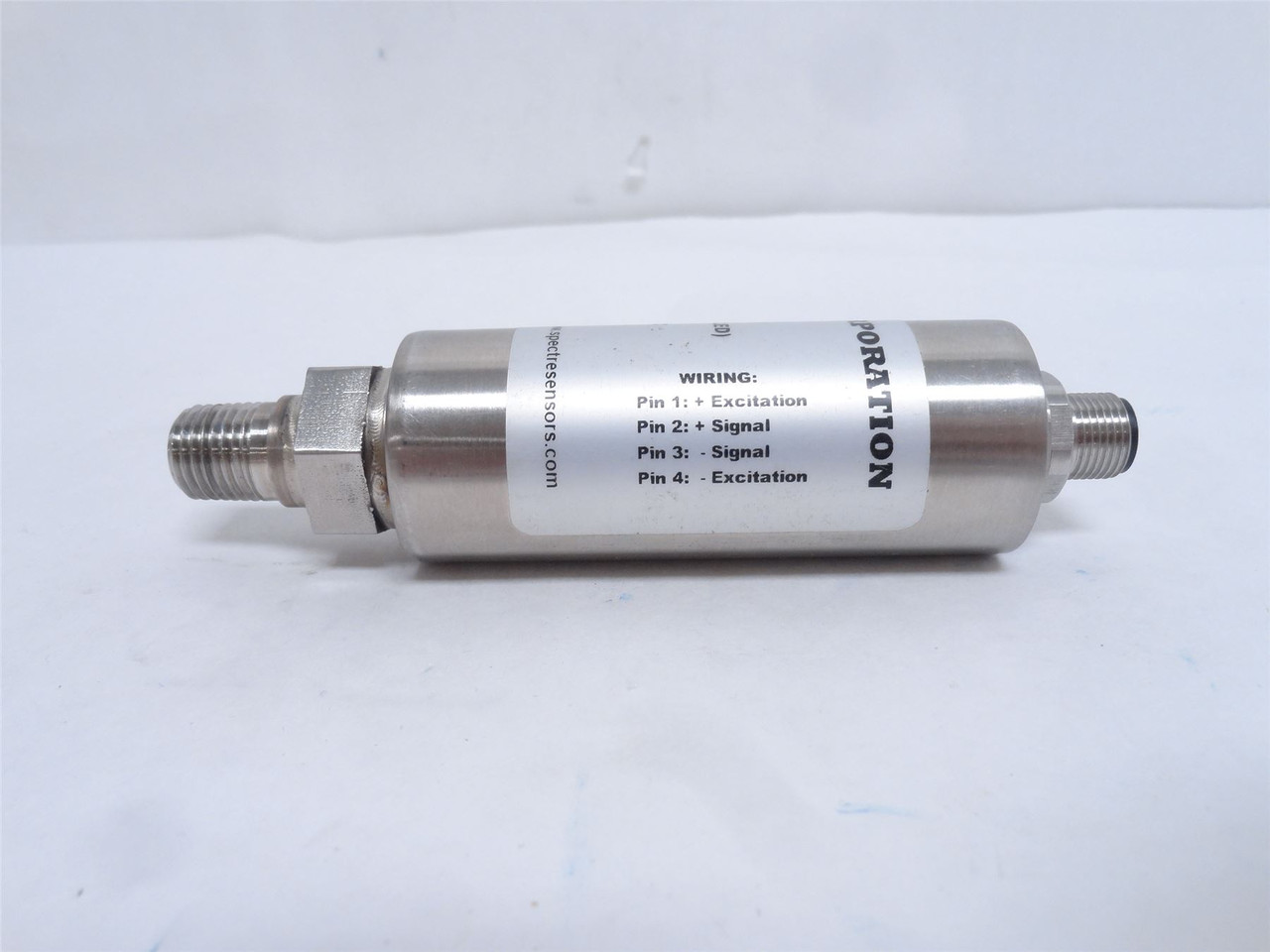 Spectre 1000; Pressure Transducer; 1000PSIA; 0-5 VDC; 1/4NPT