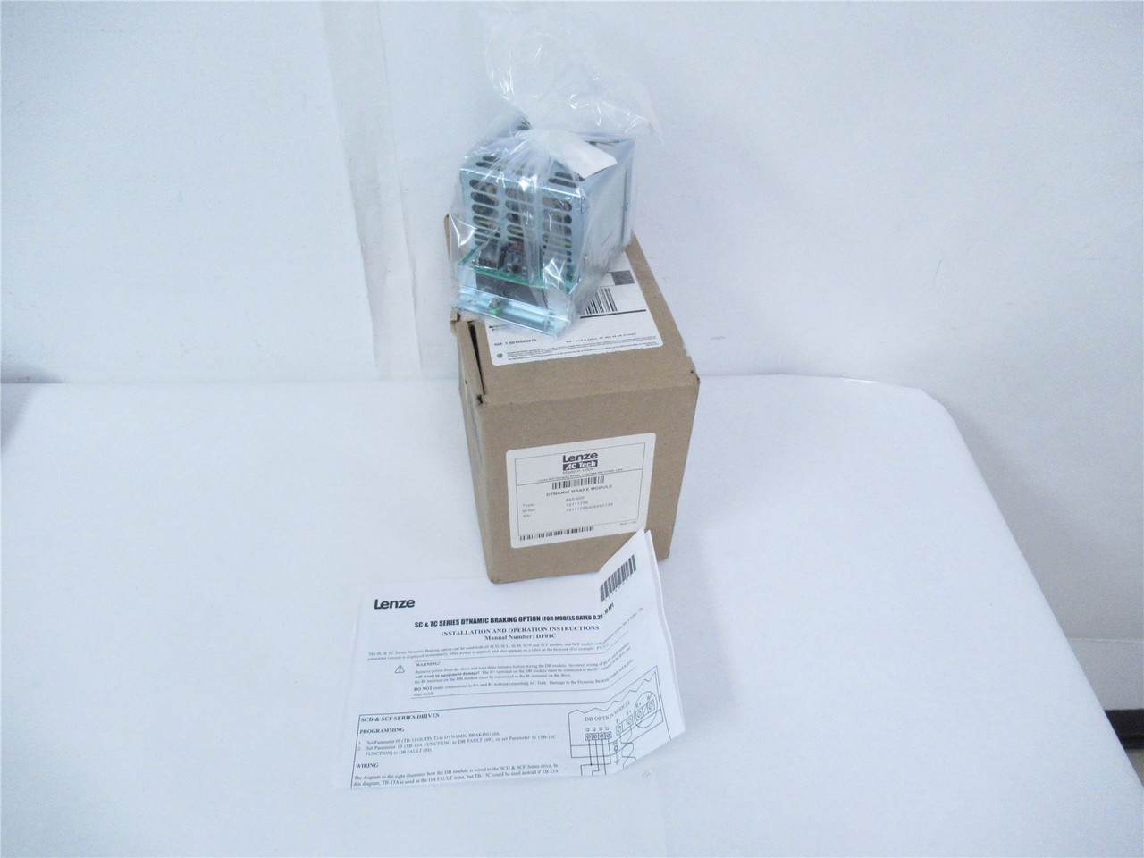 Lenze 845-409; Motor Controller Brake Resister 1.5HP 480V