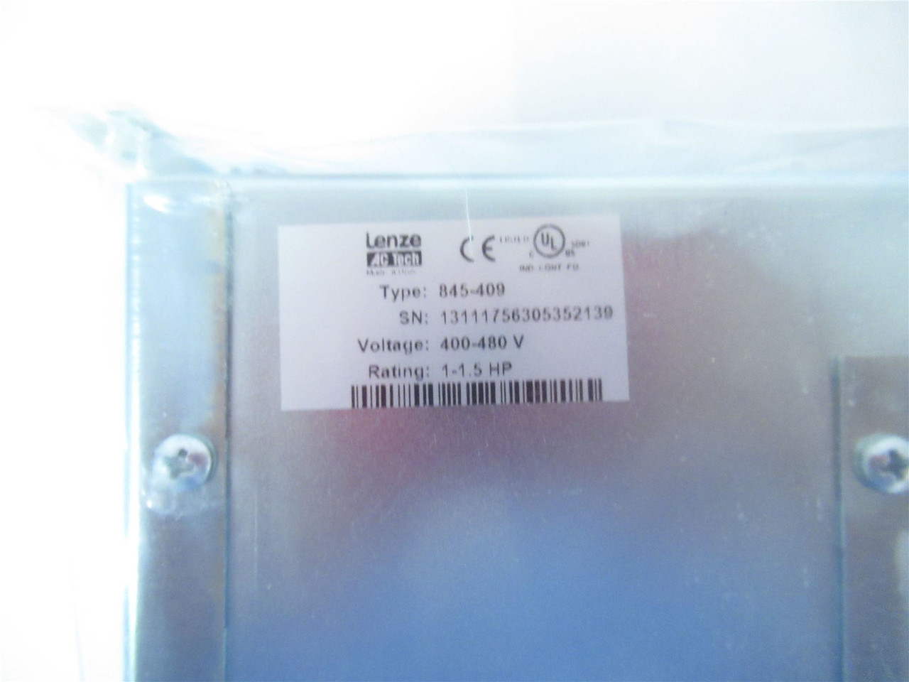 Lenze 845-409; Motor Controller Brake Resister 1.5HP 480V