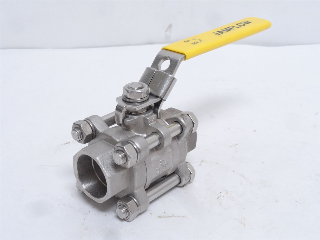 Jamflow YK5313-3/4; Ball Valve; SS; 3/4" Socket; 1000WOG