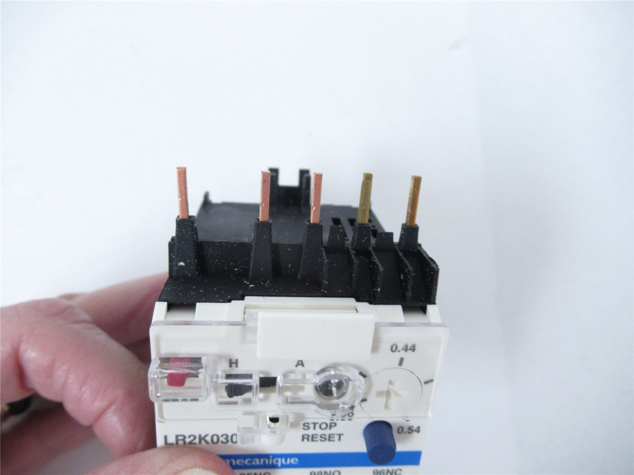 Telemecanique LR2K0304; Overload Relay 3-Pole 0.36 A– 0.54 A