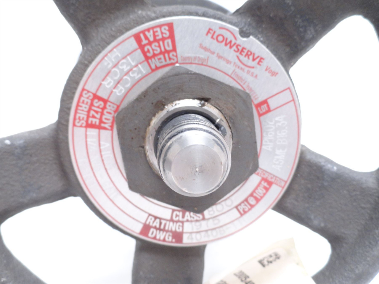 Flowserve 40406-1R20; Bonneted Gate Valve; 1-1/4NPT; 1975PSI