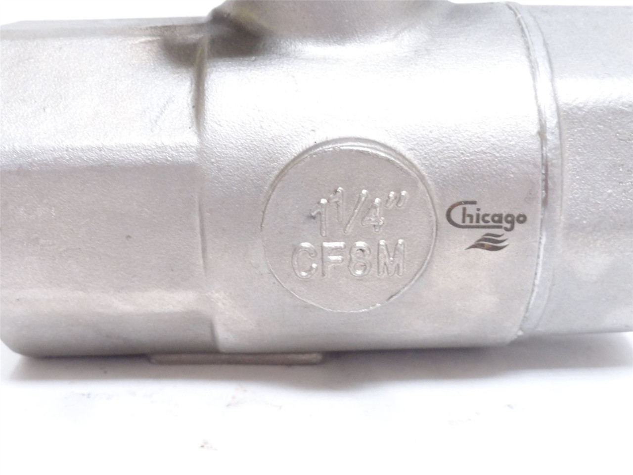 Chicago 2466R; Ball Valve; SS; 1-1/4NPT; 1500CWP
