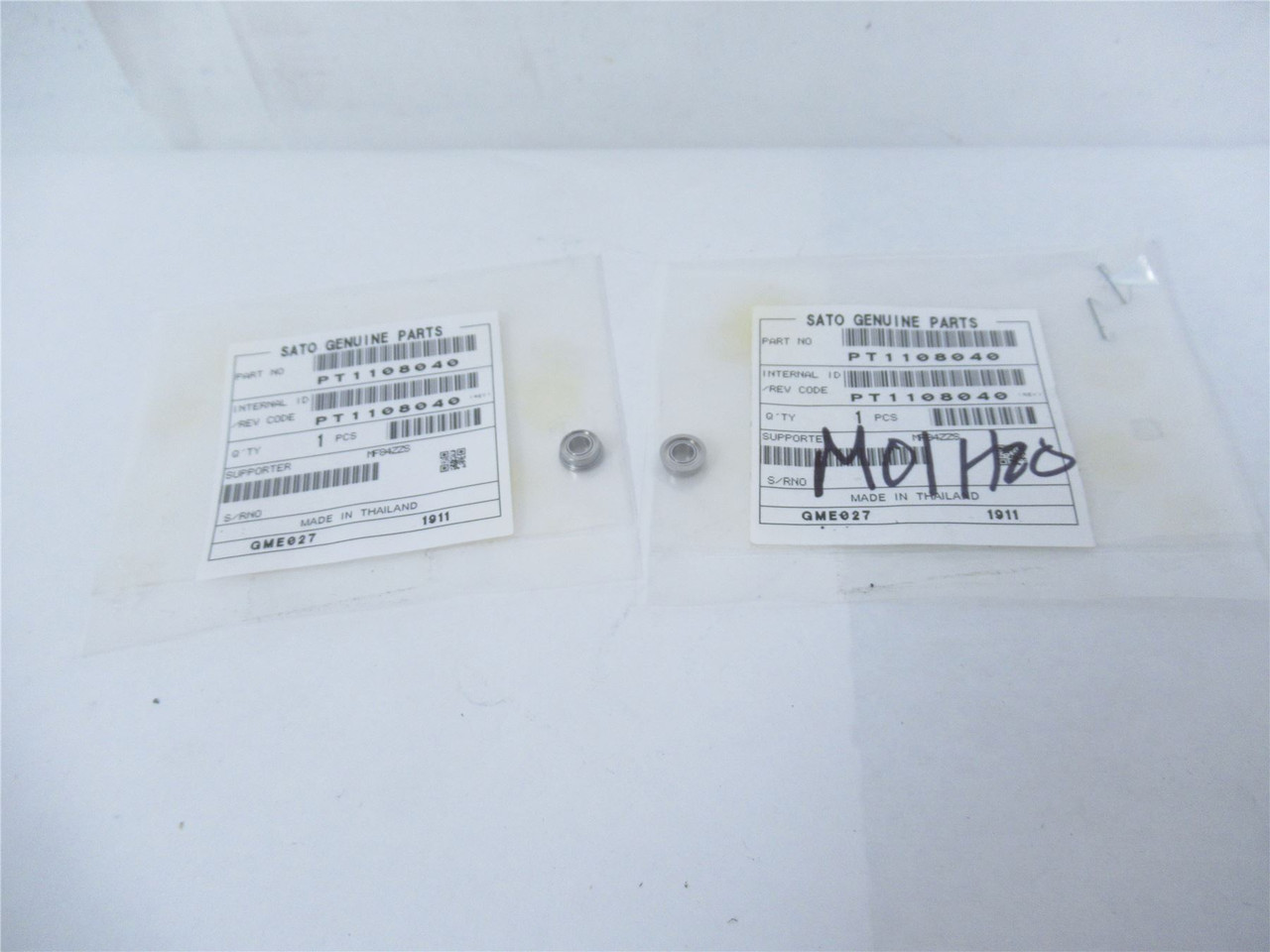 Sato PT1108040; Lot-2 Ball Bearing