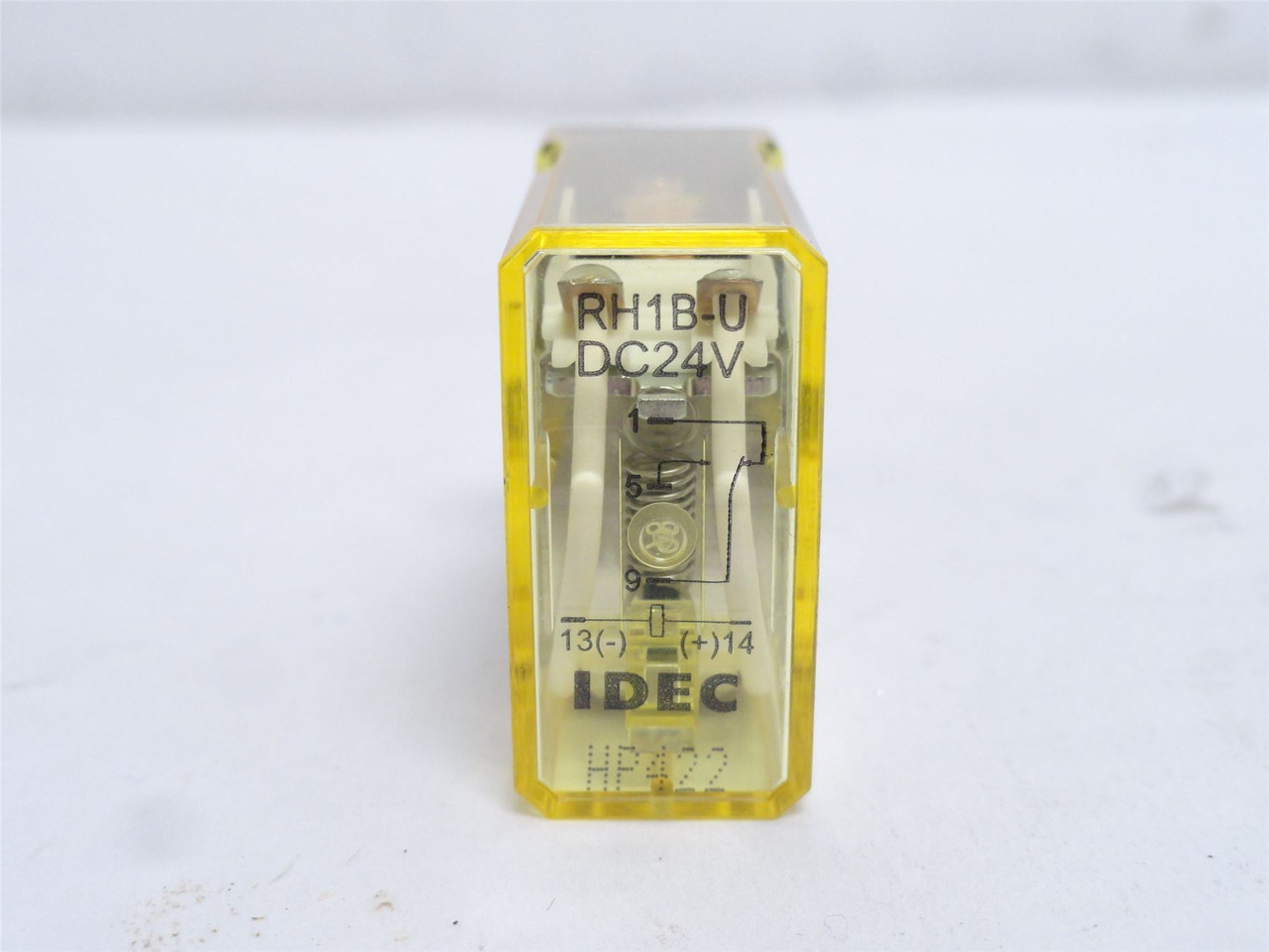 IDEC RH1B-UDC24V; Relay; 10A; 240VAC; Coil: 24VDC