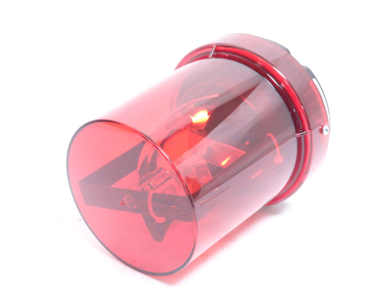 Federal 1215-120R; Red Incandescent Rotating Beacon; 120VAC