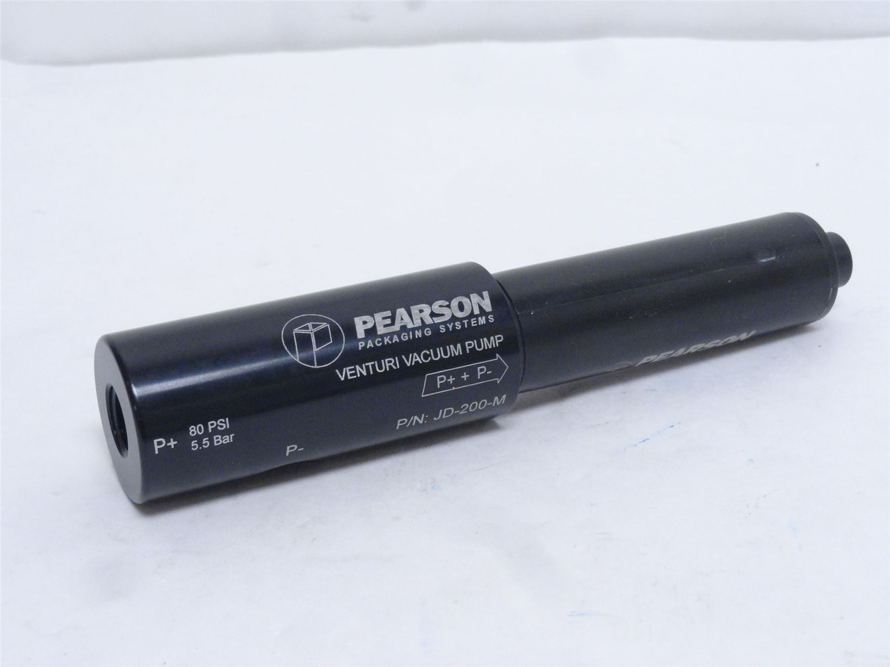 Pearson JD-200-M; Venturi Vacuum Pump A095109 1/4 x 3/8NPT