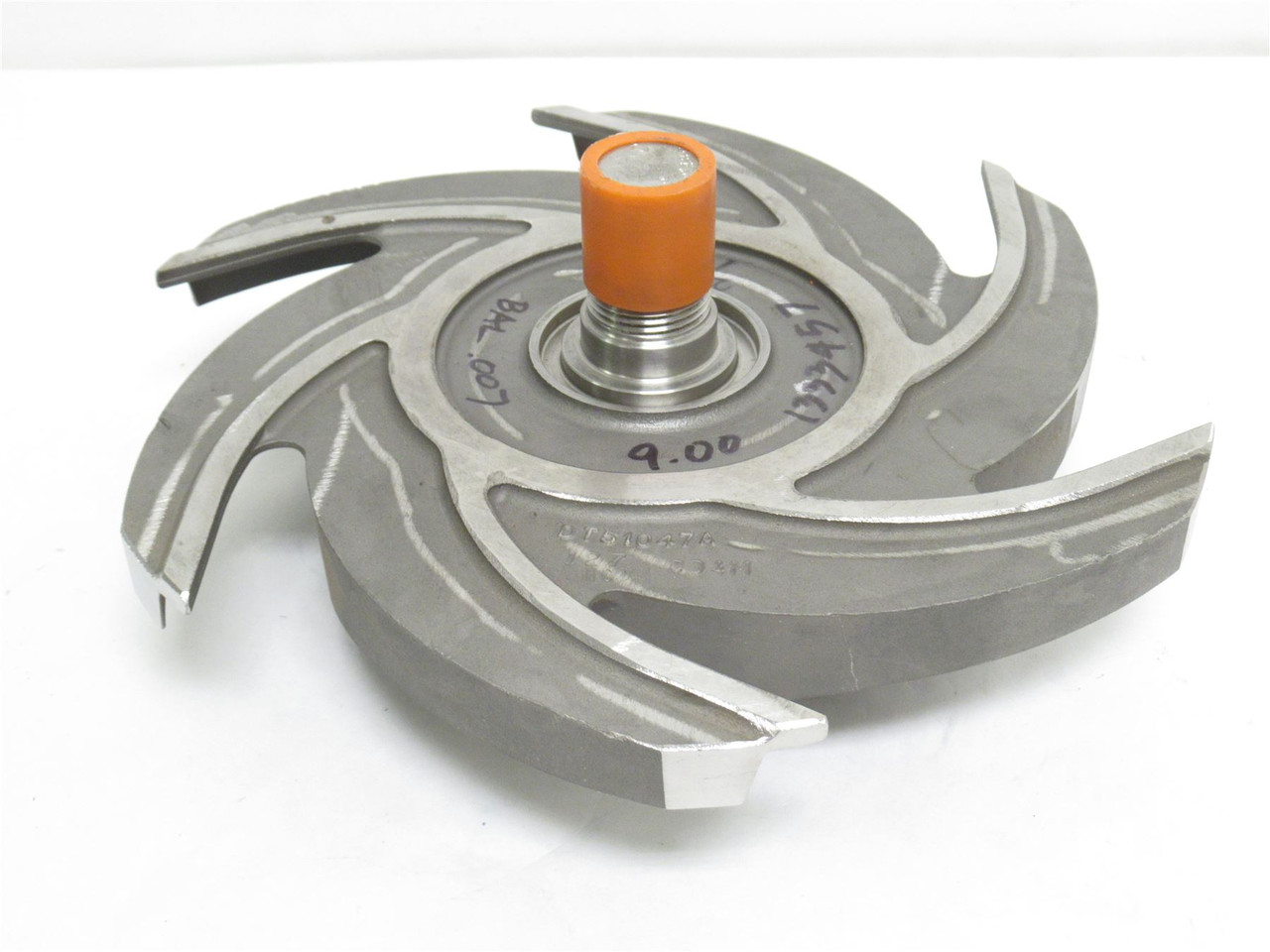 Durco MY51048A100CD4M; Trimmed Impellor; SS; 9"OD; 6-Vane