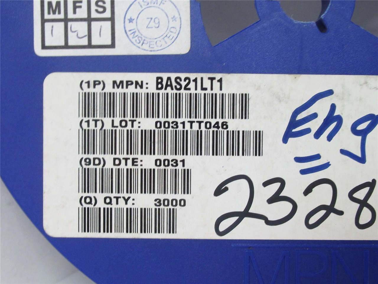 Onsemi BAS21LT1; Lot-2700 Diode; 250V; 200mA