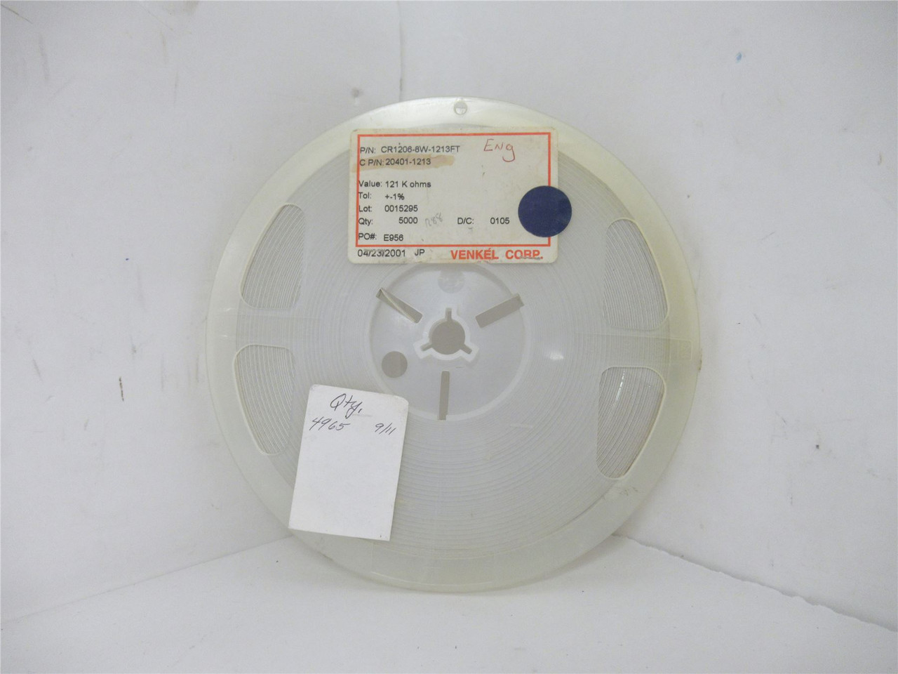 Venkel CR1206-8W-1213FT; Lot-4800 Thin Film Resistors