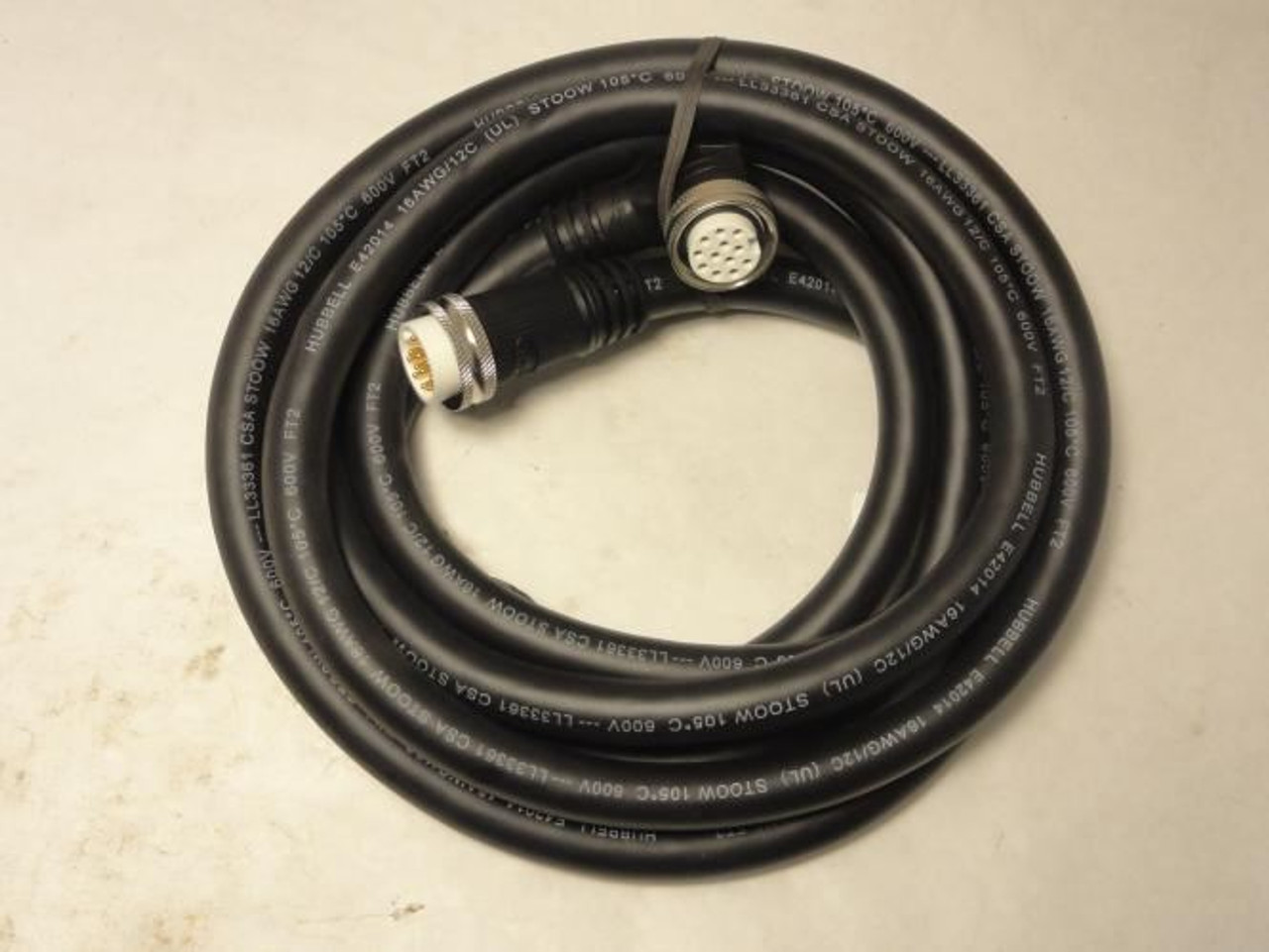 Hubbell HJMA12112B; Cable Assembly 11-Pole 8A