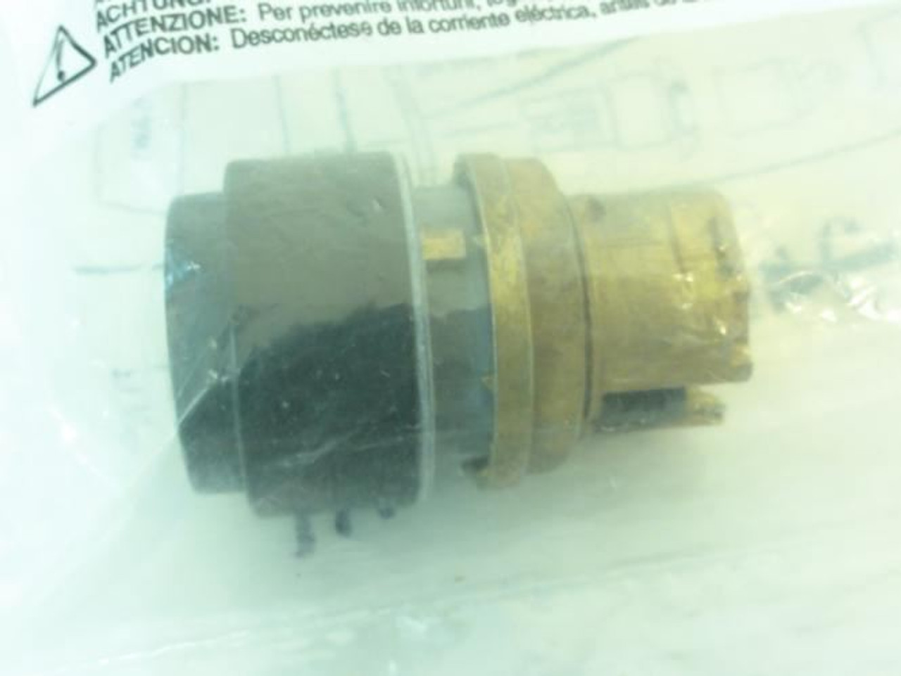 Allen-Bradley 800EB-E2; Black Extended Push Button