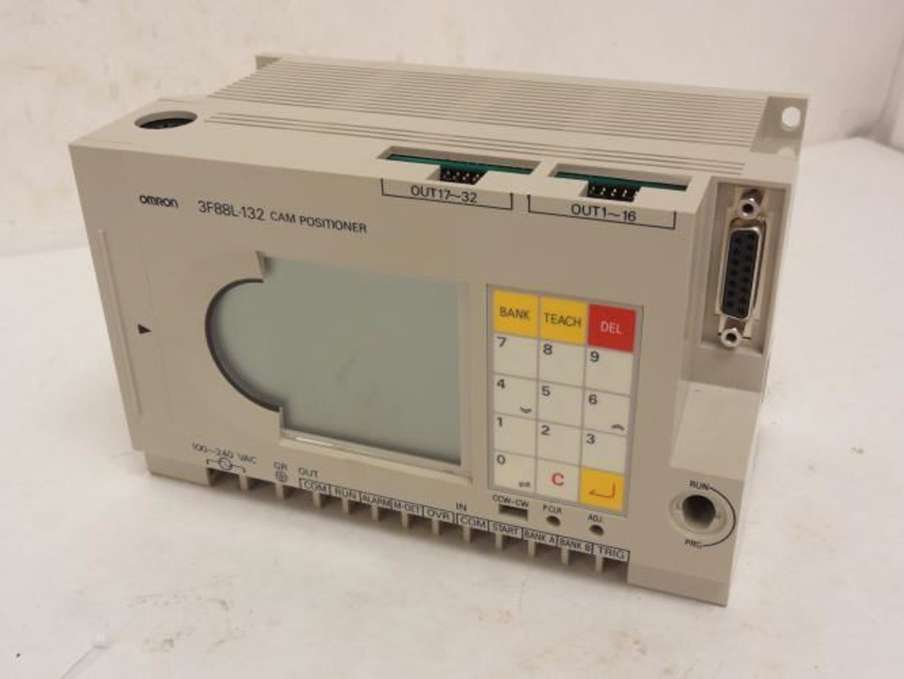 Omron 3F88L-132; Cam Positioner 100~240VAC; NO KNOBS