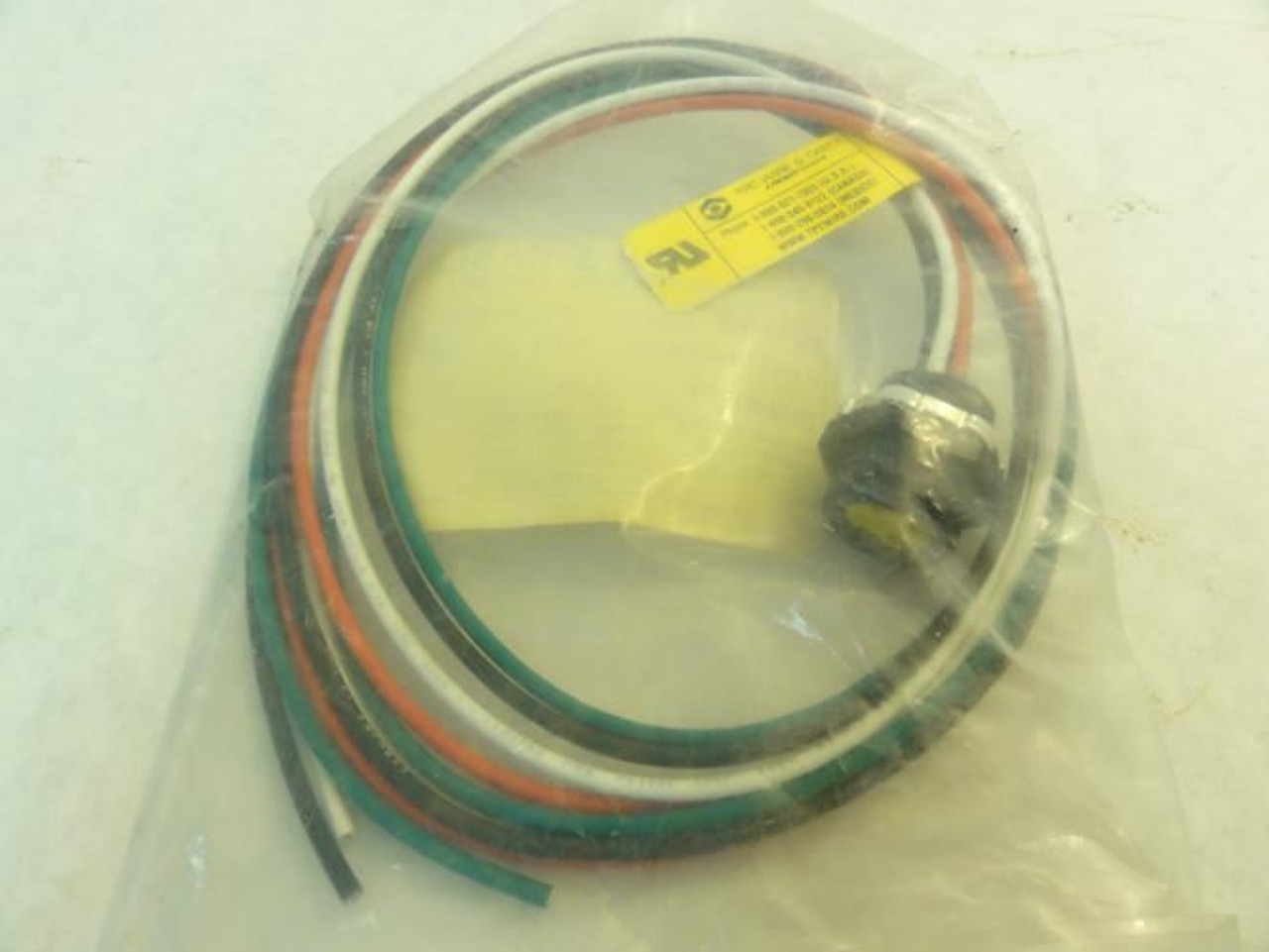 TPC Wire & Cable 84700; Quick-Connect Receptacle; 4P; 600V