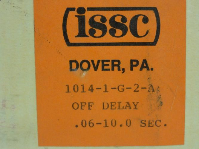 Kanson 1014-1-G-2-A; Solid State Timer Relay .06~10s; 115 VAC In