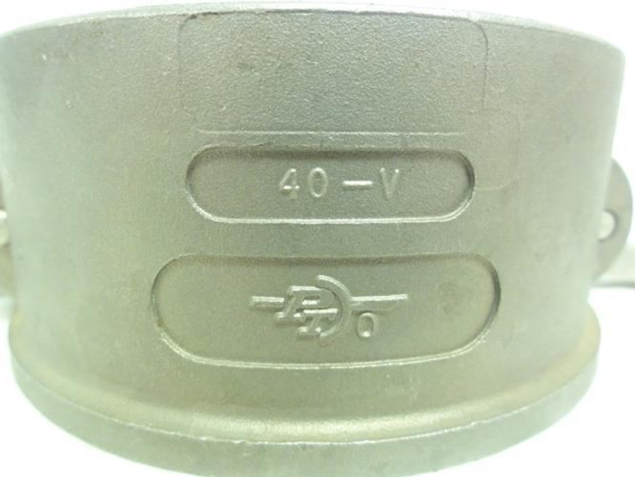 PT 40V; Coupler Dust Cap; Camlock Fitting; 4" Size