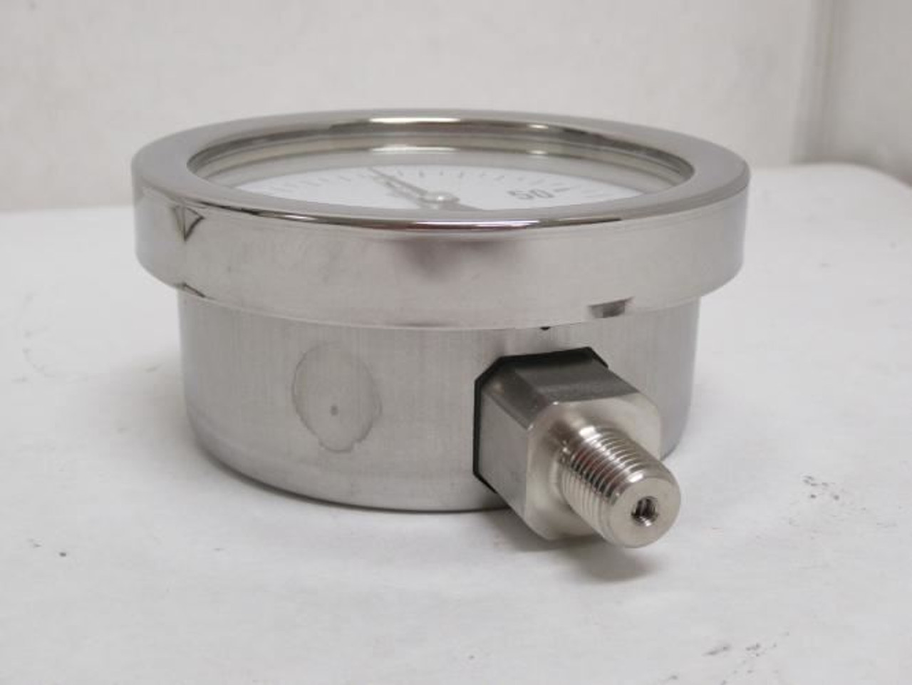 McDaniel K100; Pressure Gauge; SS; -100-0-100WC; 1/4NPT