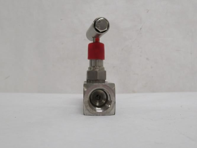 Nace SK2110; Manual Shut Off Valve; SS; 1/2NPT; SS; 6000PSI