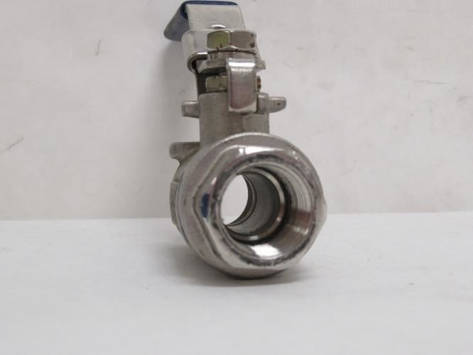 Industry-Std 1WMY2; Inline Ball Valve; SS-316; 1/2 NPT