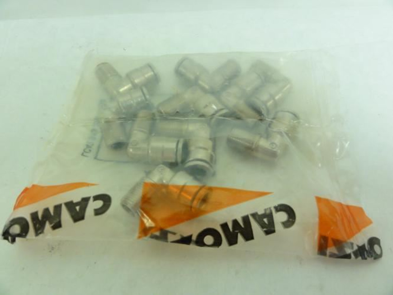 Camozzi 6500 04-02; Lot-10 Male Elbows; 1/4" Push-In x 1/8" NPT
