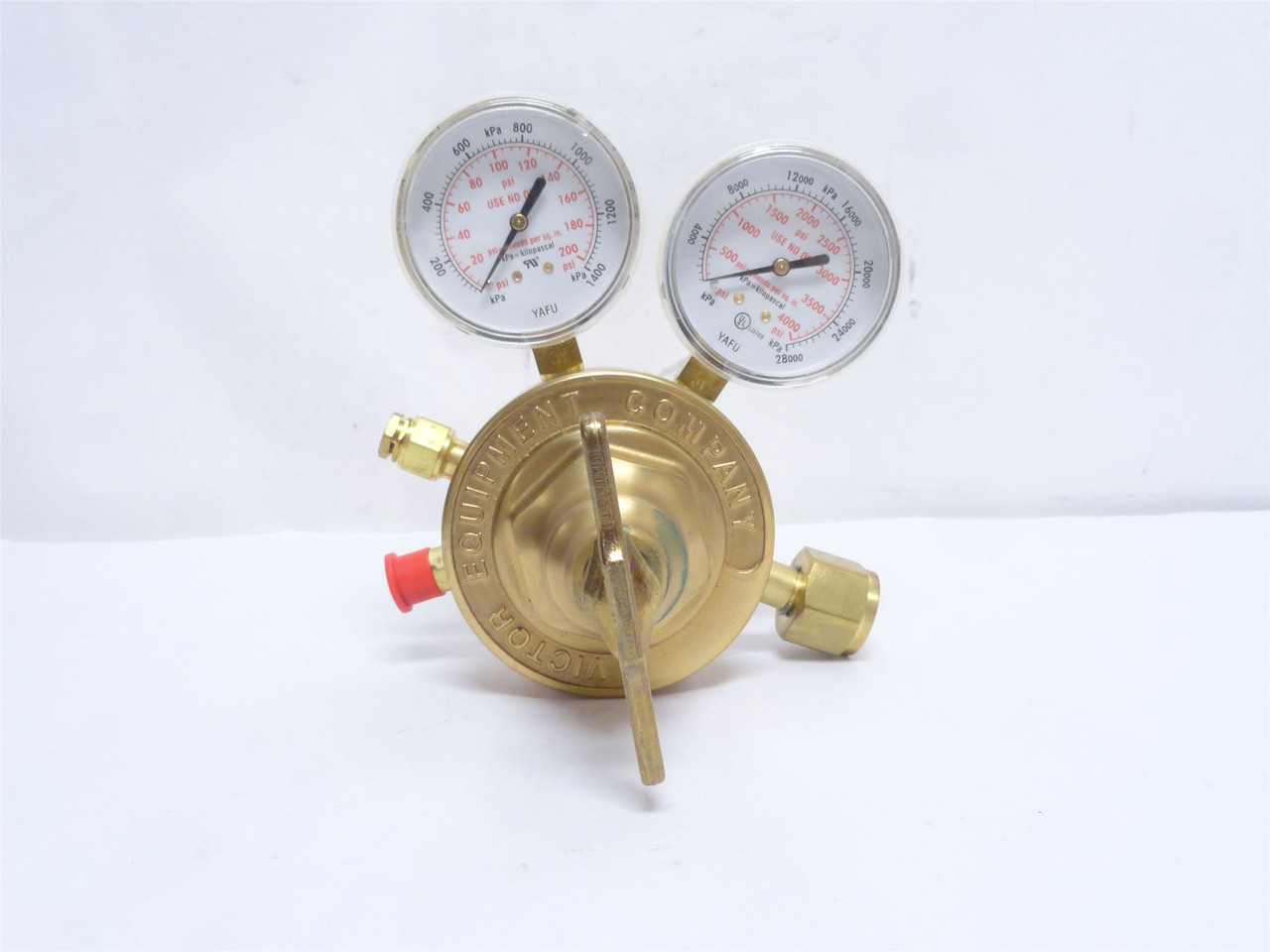 Victor 0781-0527; SR450D Oxygen HC Regulator; D Range; 125PSI