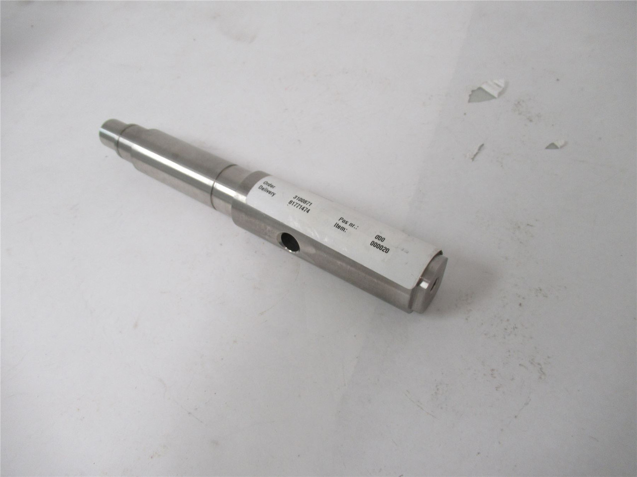 Marel 4088746; Shaft 9.5" SS