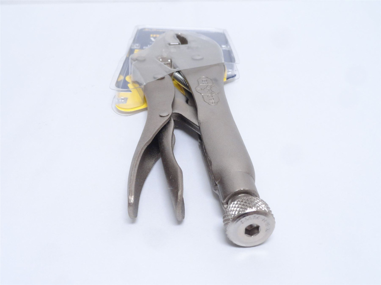 Irwin 502L3; Vice Grips; Alloy Steel; Curved Pliers W/Cutter