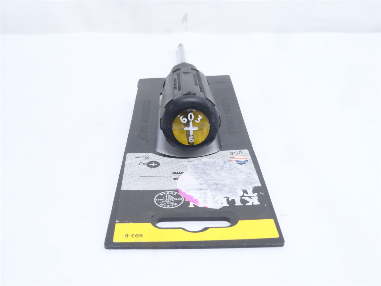 Klein Tools 603-6; Phillips Head Driver #3; 6" Round Shank