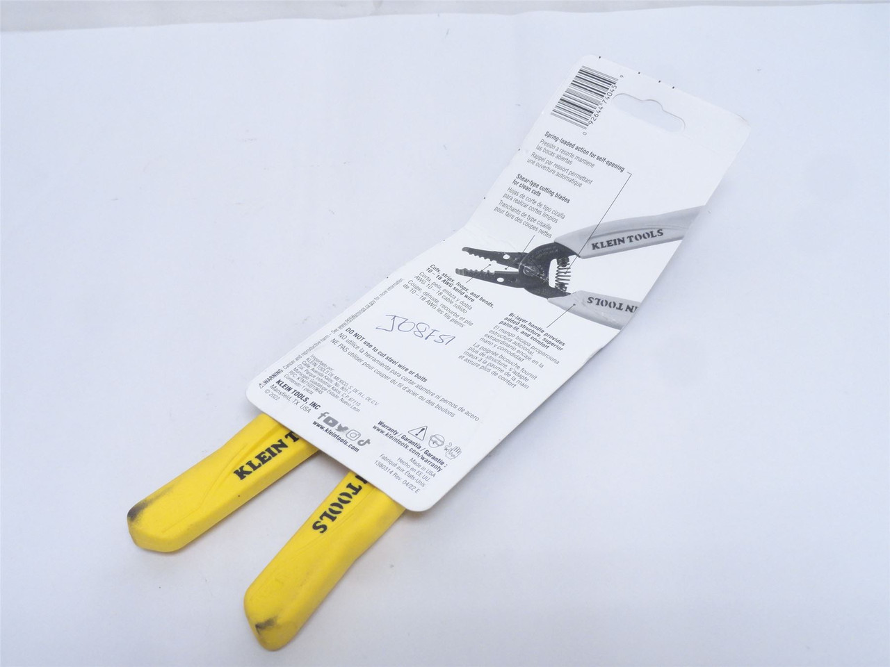 Klein Tools 11045; Dual Wire Stripper Cutter; 10-18 AWG Solid