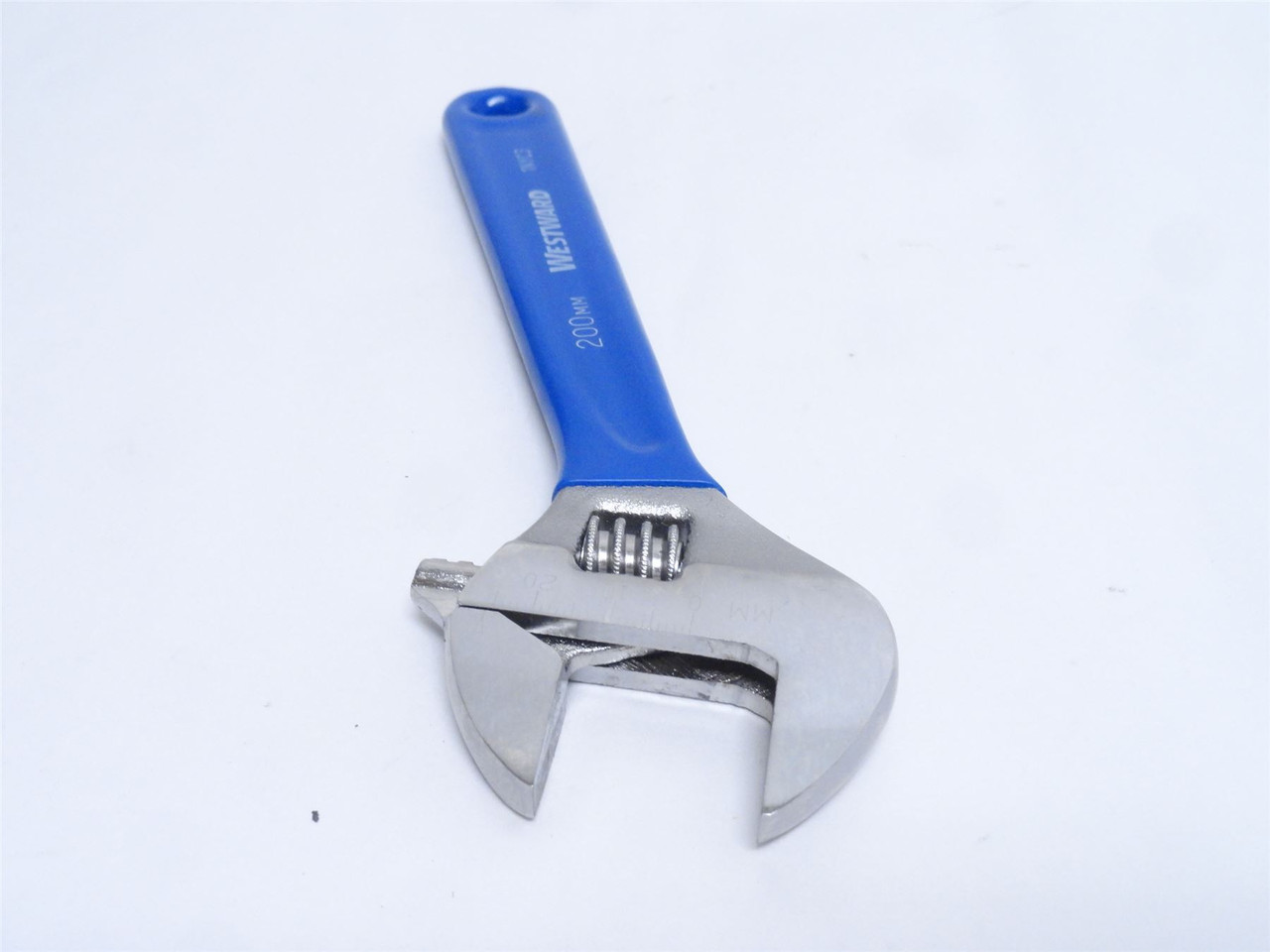 Westward 1NYC3; Alloy Steel Adjustable Wrench; Jaw" 1-1/8"