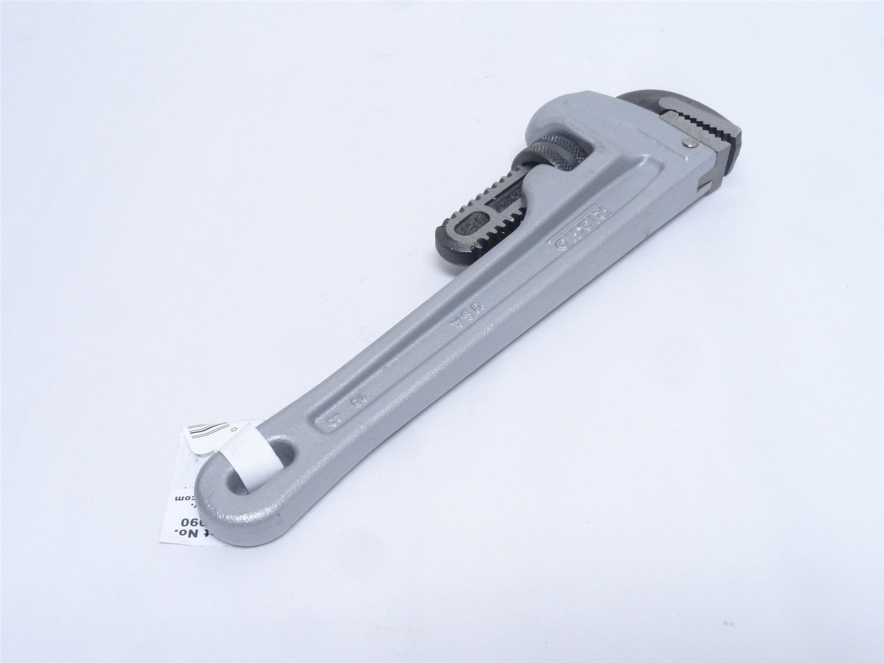 Rigid 31090; Aluminum Straight Pipe Wrench; Size: 10"