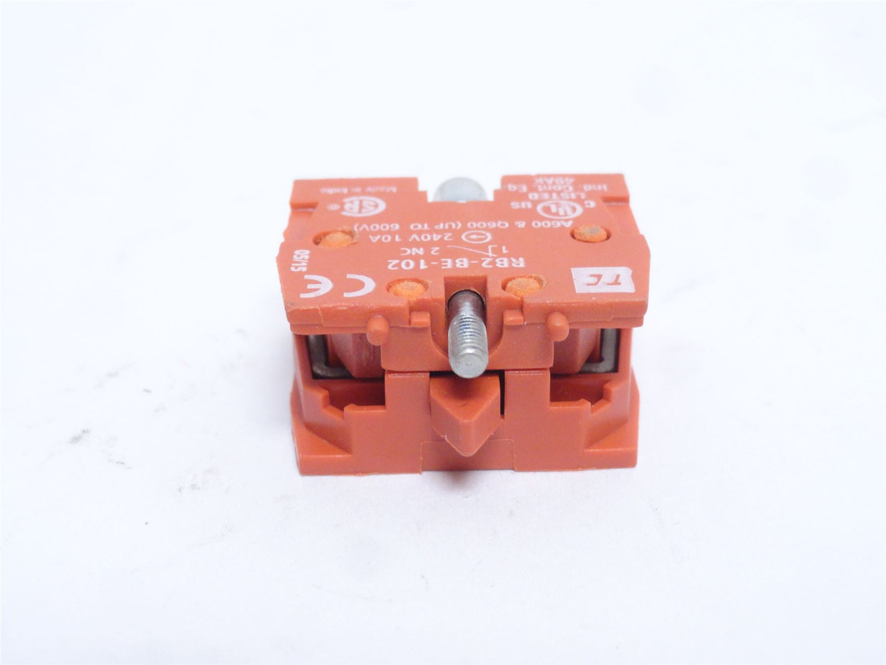 Altech RB2-BE-102; Lot-7 Aux Contact Blocks; 1-NC; 10A; 240VAC Altech RB2-BE-102; Lot-7 Aux Contact Blocks; 1-NC; 10A; 240VAC