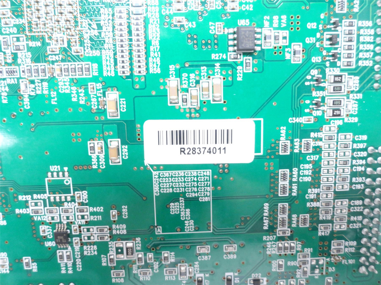 Sato R28374005; Primary Circuit Board; Printed