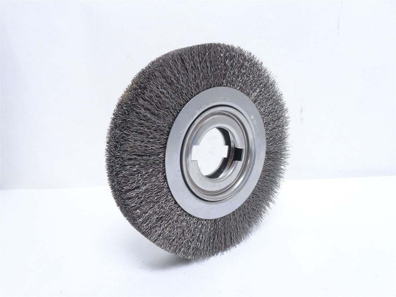 Milwaukee 86402; Crimped Wire Wheel Brush; 8" Diameter