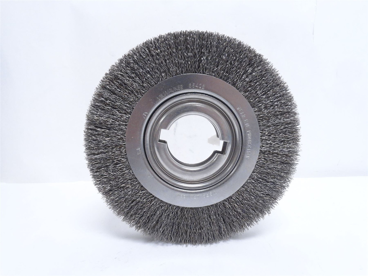 Milwaukee 86402; Crimped Wire Wheel Brush; 8" Diameter