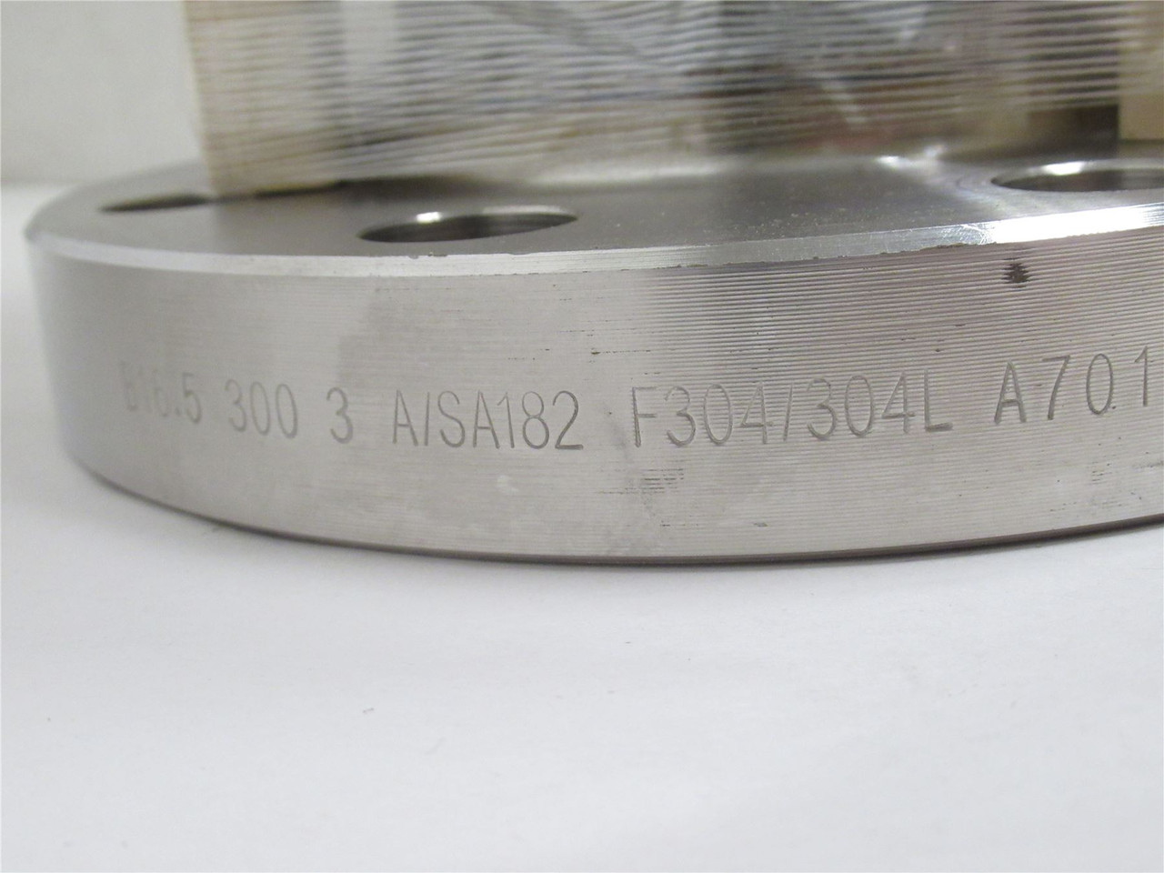 Hosemaster PF040; Flanged Flex Pipe SS-304; 12" Long; Size 3"