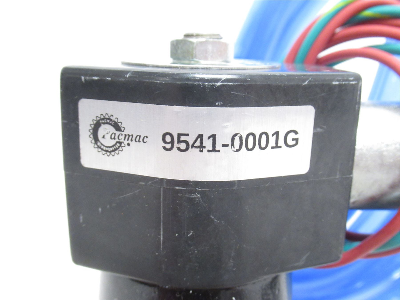 Pacmac 9541-0001G; Gas Flush Valve; 3/8NPT; 24VDC