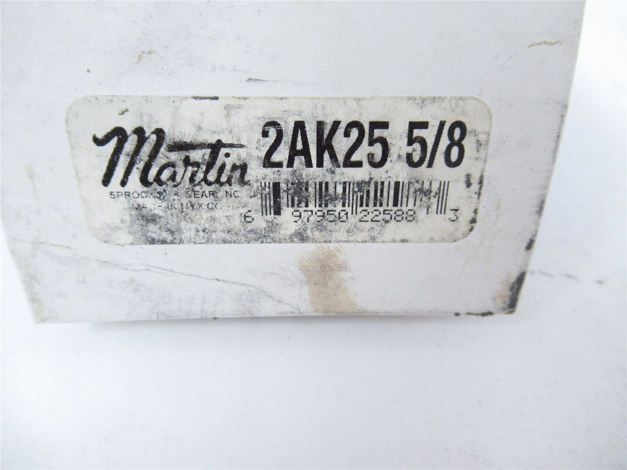 Martin 2AK25 5/8; Sheave 2 Groove .625"ID  2.85"OD