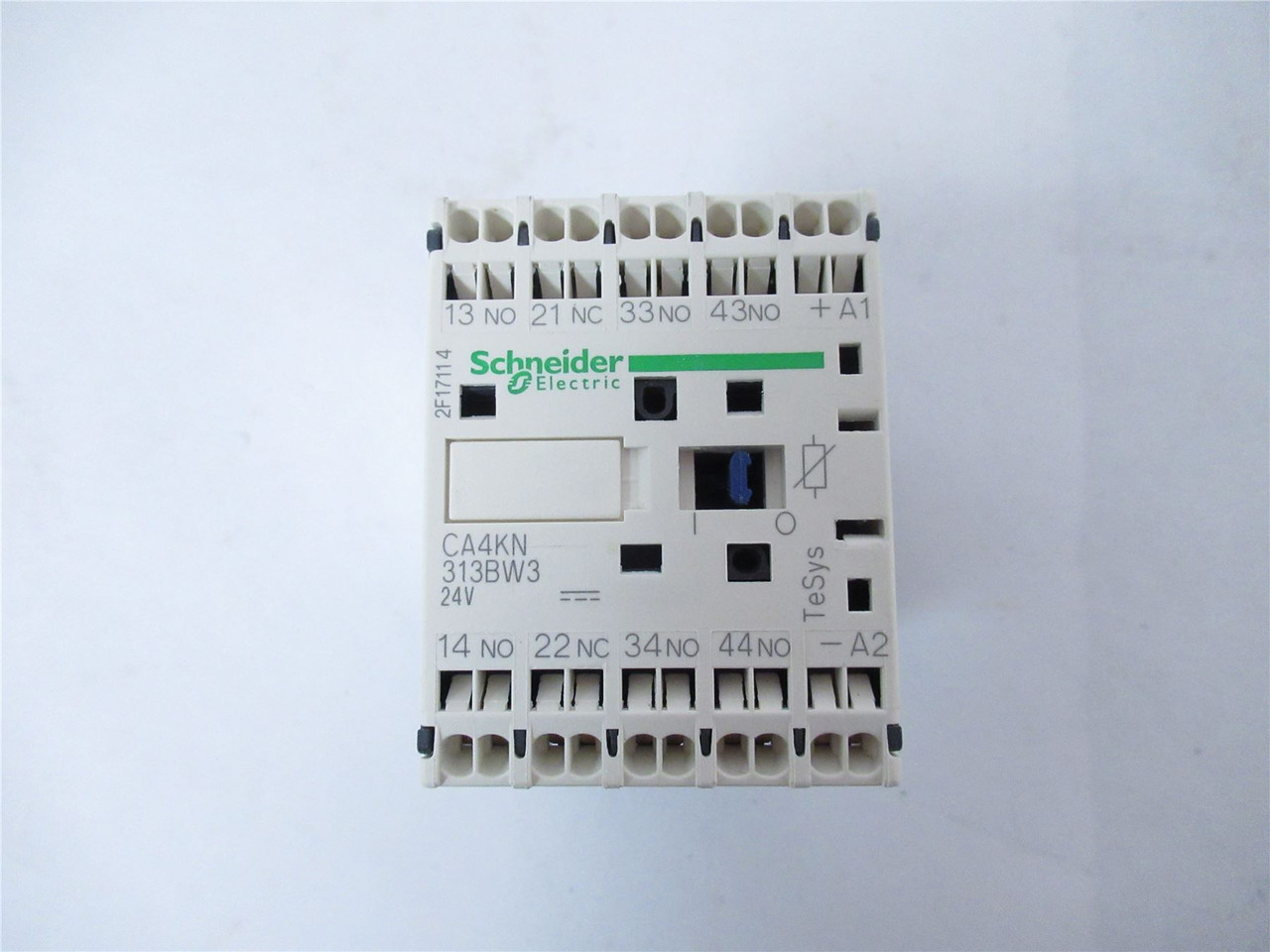 Schneider CA4KN313BW3; Relay 10A Coil: 24VDC 4PST-3NO/1NC