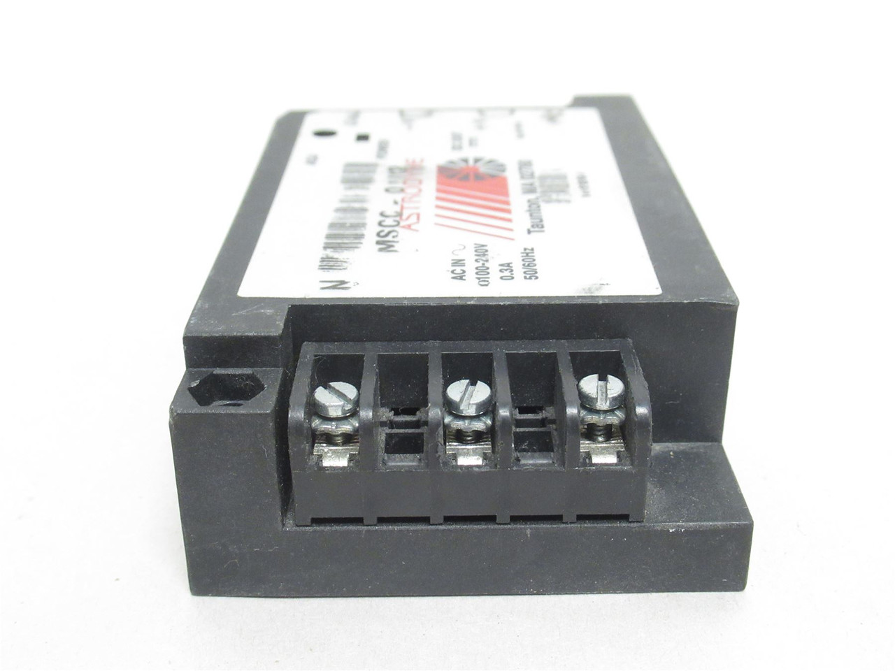 Astrodyne MSCC-0102; Enclosed AC/DC Converter 100-240VAC In 6V Out