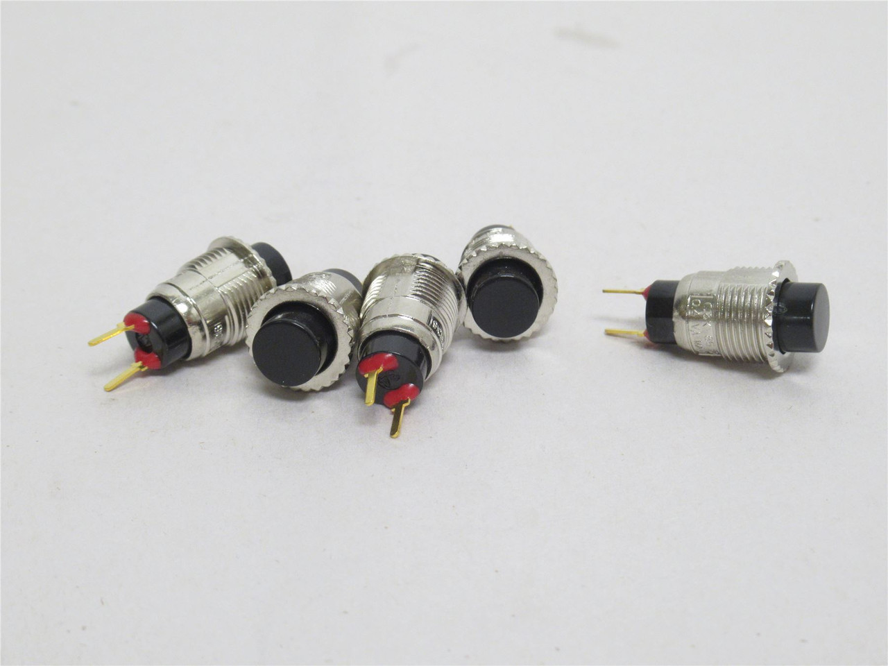 C&K 8532SZQE2; Lot-5; Pushbutton Switches; 1A; 120VAC