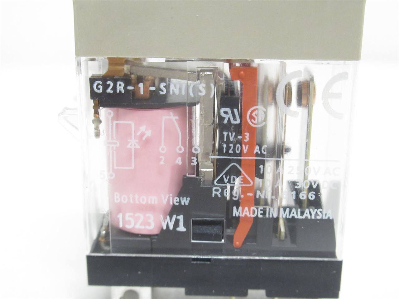 Omron G2R-1-SN-DC24; Relay; 10A; 250VAC/30VDC; Coil: 24VDC