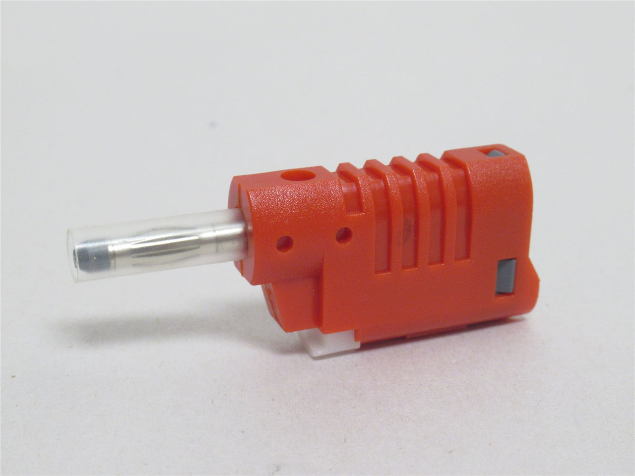 Pomona 73092-2; Red Banana Plug; Stackable Connector
