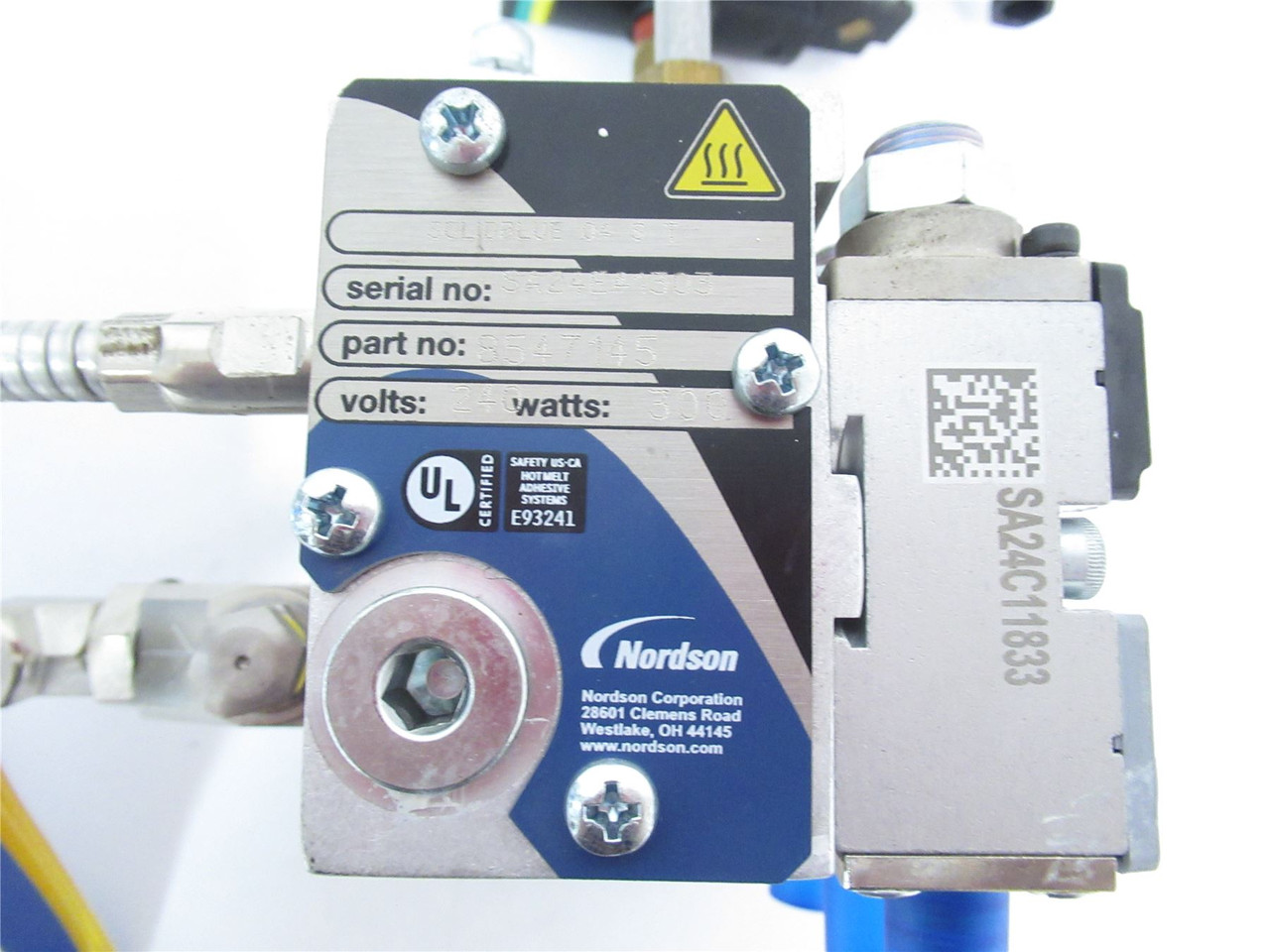 Nordson 8547145; Glue GUN MULTI SOLID BLUE SPRING 230V