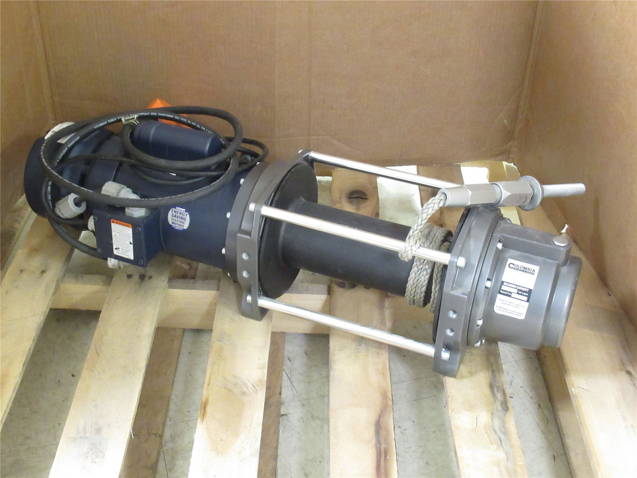 Columbia HF1000-1A34-F-02; Electric Hoist; 1000LBS; 208-230VAC; 1HP