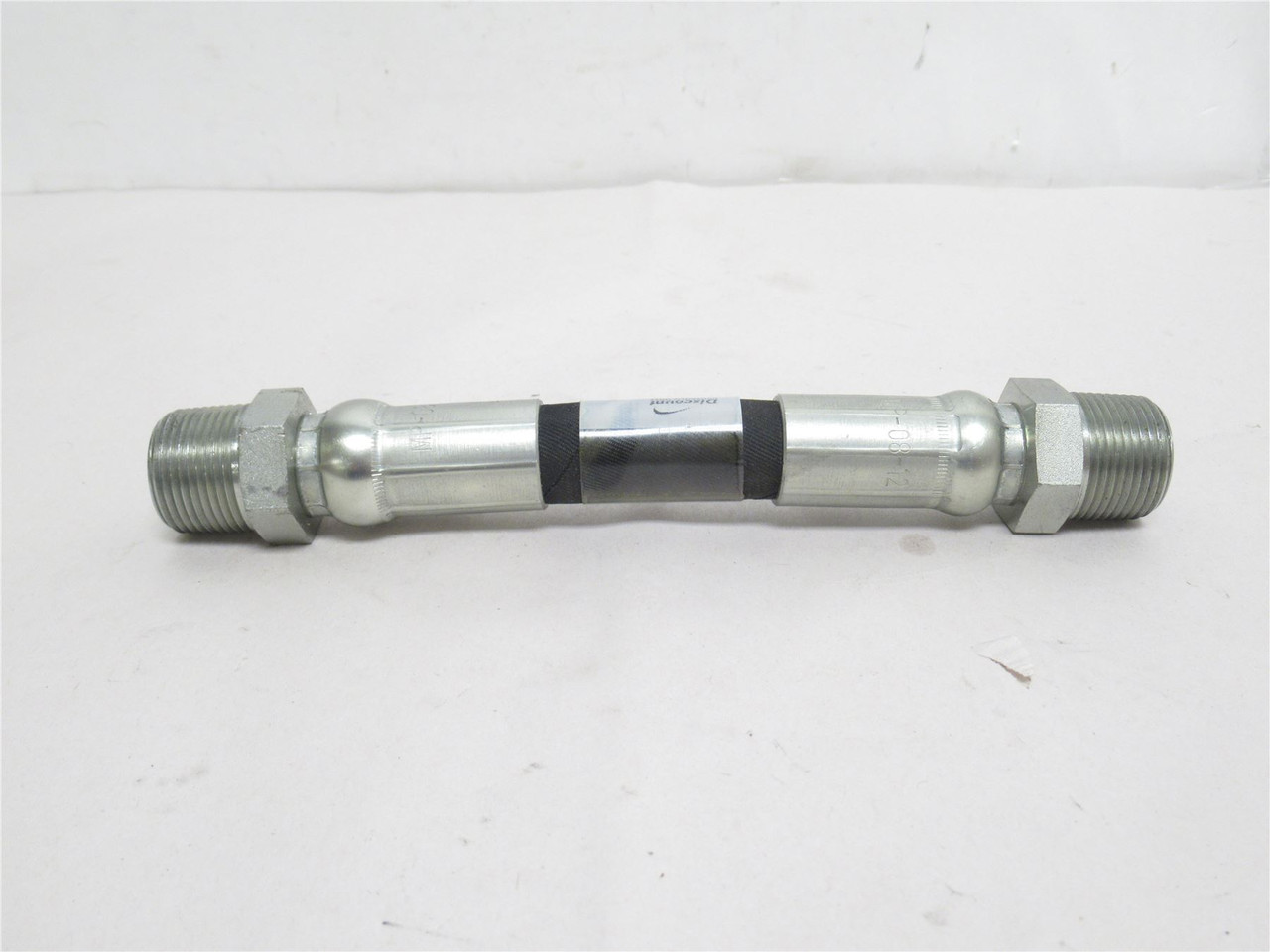 Discount Hose R2-08-ASB-8X1/2X1/2; Hose 8"L 3/4"ID 1/2x1/2NPT Discount Hose R2-08-ASB-8X1/2X1/2; Hose 8"L 3/4"ID 1/2x1/2NPT
