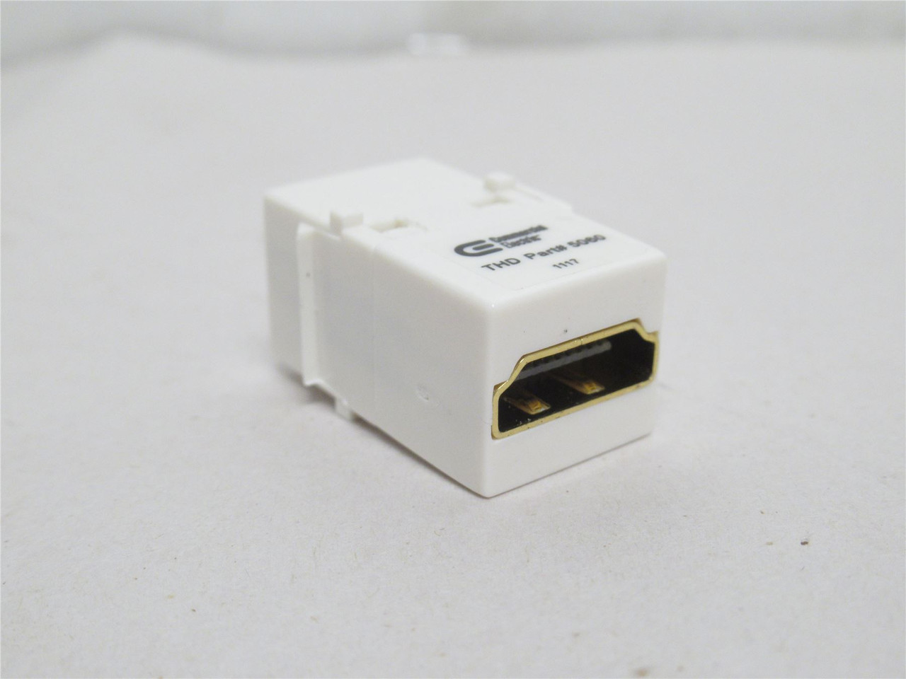 Commercial Electric 642-941; White HDMI Insert ; Wall Mount