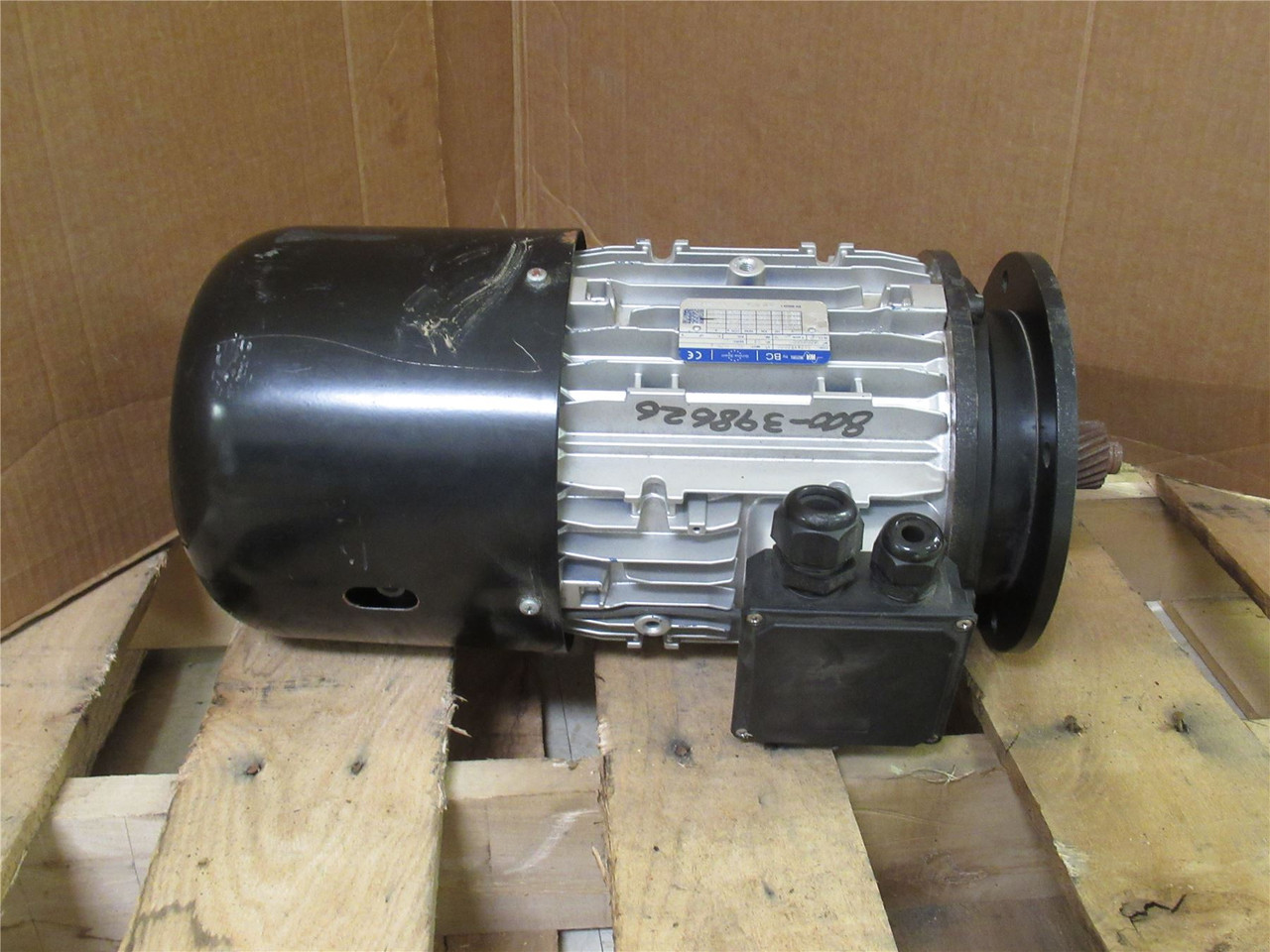 WA Motors BCF112M-4; AC Brake Motor 4kW; 230/460V 1700RPM