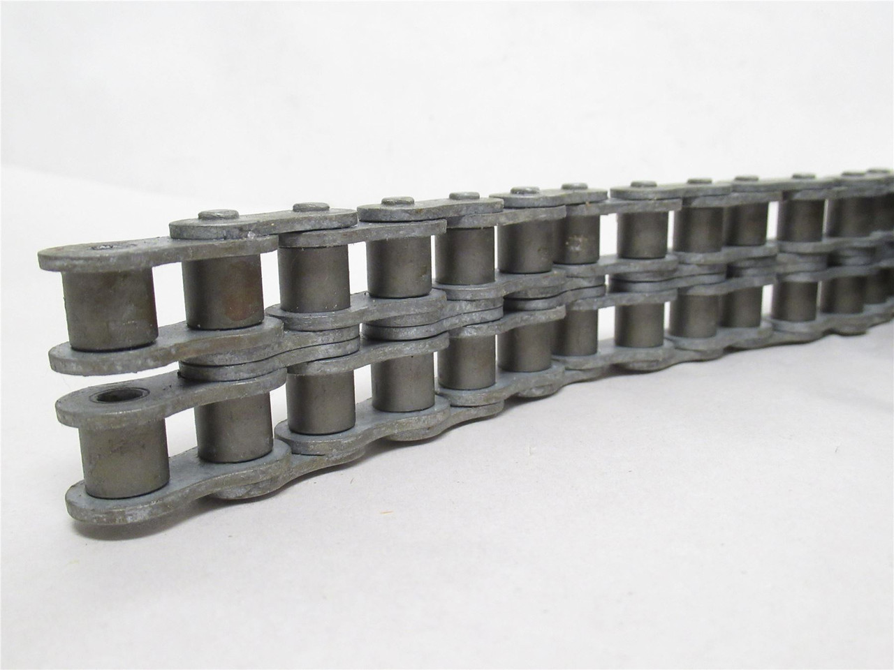 Tsubaki RS50-NEP-2; Double Strand Roller Chain #50; 10' Long