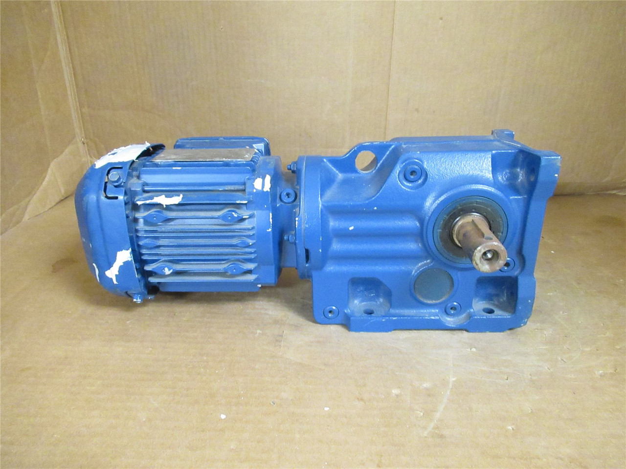 SEW K37DRS71S4; AC Gear Motor; 106.38:1 Ratio; 230/460V; 3PH